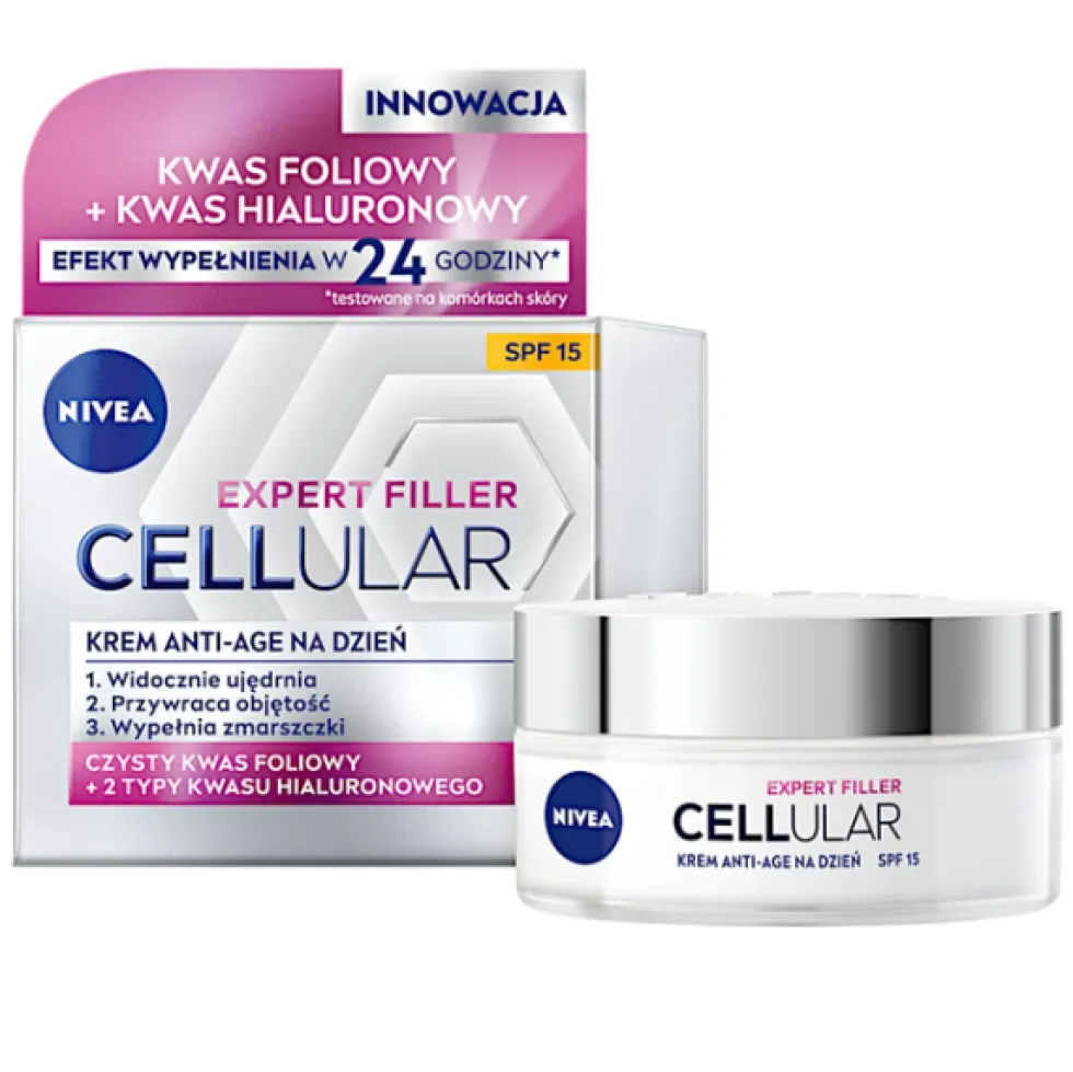 Nivea Cellular Expert Filler SPF15 krem anti-age na dzień 50ml