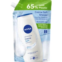 Nivea Creme Soft żel pod prysznic opakowanie uzupełniające 500ml