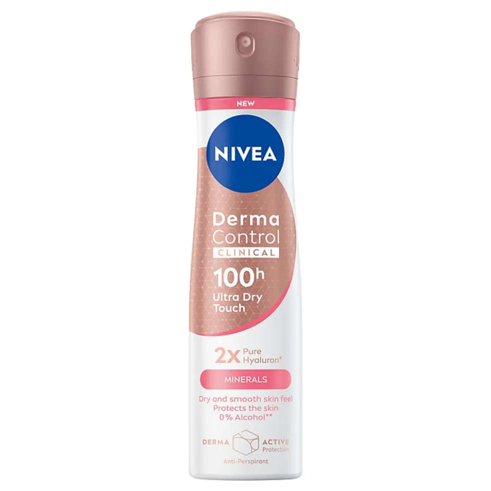 Nivea Derma Control Clinical Ultra Dry Touch antyperspirant spray 150ml