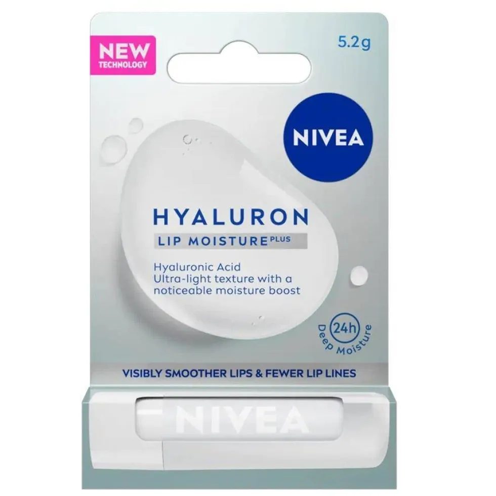 Nivea Hyaluron Lip Moisture Plus nawilżający balsam do ust 5.2g
