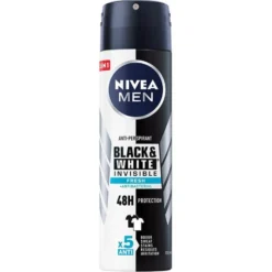 Nivea Men Black&White Invisible Fresh antyperspirant spray 150ml