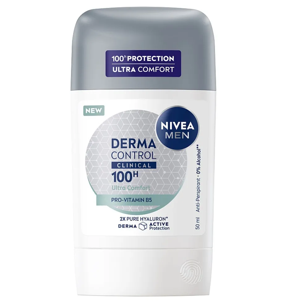 Nivea Men Derma Control Clinical Ultra Comfort antyperspirant w sztyfcie 50ml