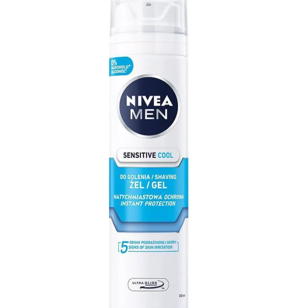 Nivea Men Sensitive Cool chłodzący żel do golenia 200ml