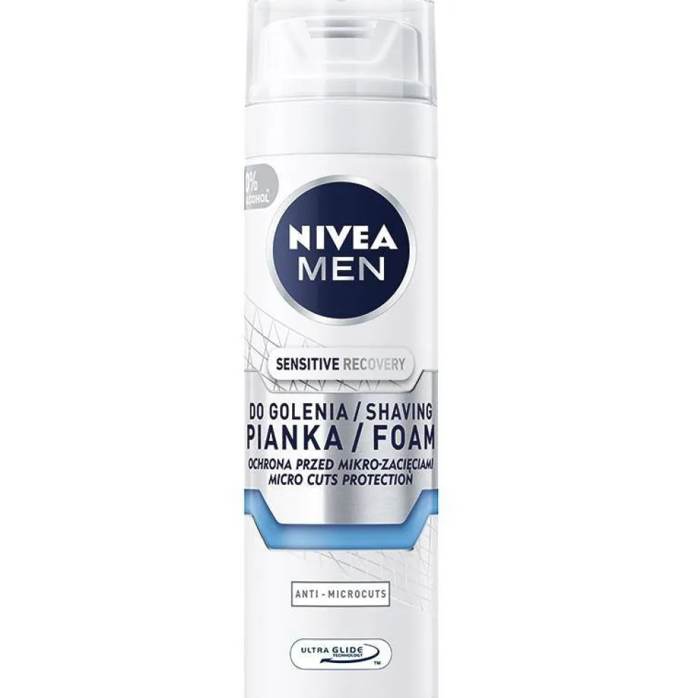 Nivea Men Sensitive Recovery regenerująca pianka do golenia 200ml