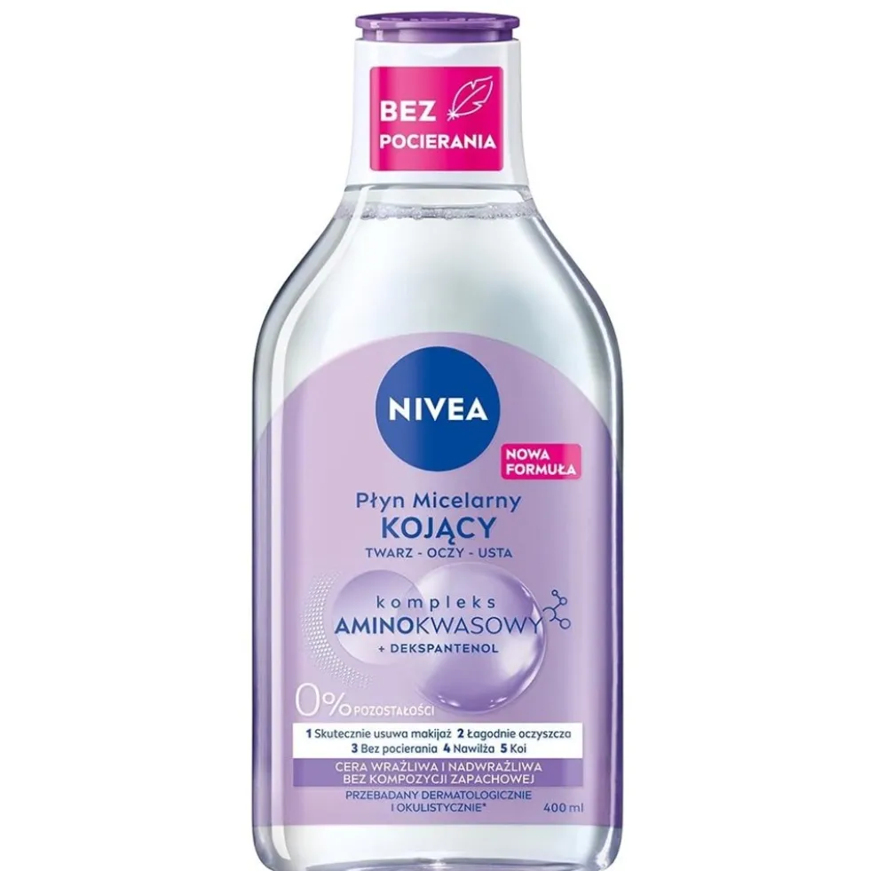 Nivea MicellAir kojący płyn micelarny cera wrażliwa i nadwrażliwa 400ml