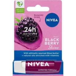 Nivea Pielęgnująca pomadka do ust Blackberry Shine 4.8g