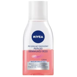 Nivea Pielęgnujący dwufazowy płyn do demakijażu oczu 125ml