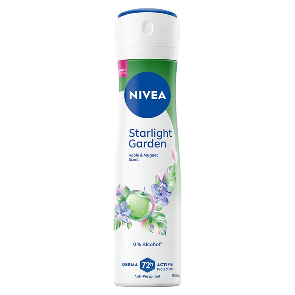 Nivea Starlight Garden antyperspirant spray 150ml
