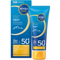 Nivea Sun Alpin krem do twarzy z wysoką ochroną SPF50+ 40ml