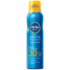 Nivea Sun Protect & Dry Touch odświeżająca mgiełka do opalania SPF30 200ml