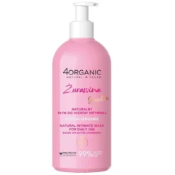 4organic Naturalny płyn do higieny intymnej Żurawina 350ml