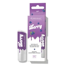 4organic Naturalny wygładzający balsam do ust Berry 5g