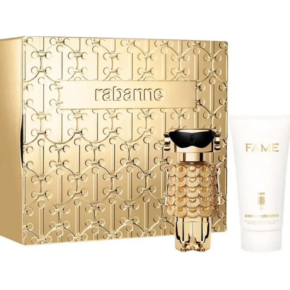 Paco Rabanne Fame Intense zestaw woda perfumowana spray 50ml + balsam do ciała 75ml