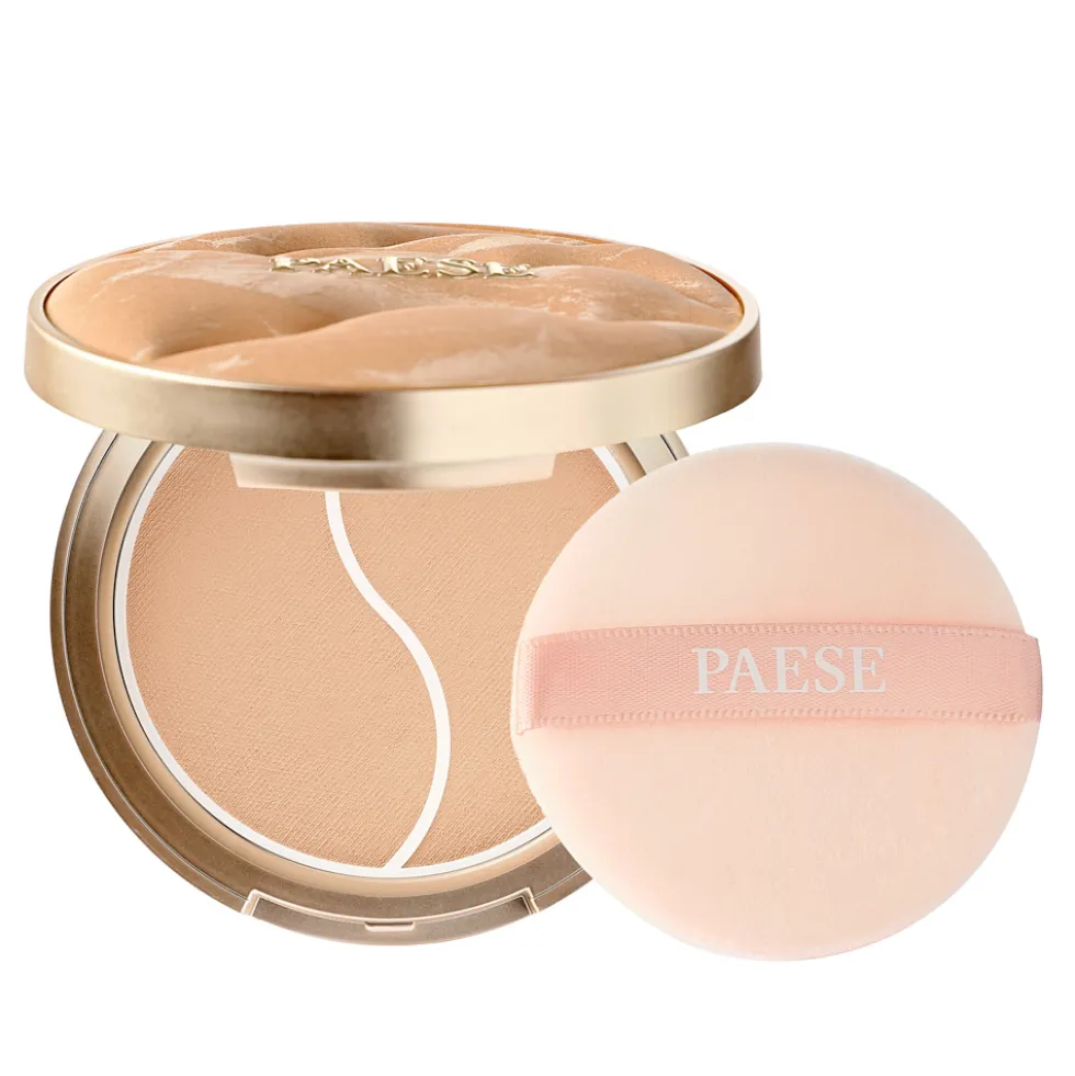 Paese Puff Cloud ultralekki puder prasowany z efektem blur 03W Sand Beige 4.2g