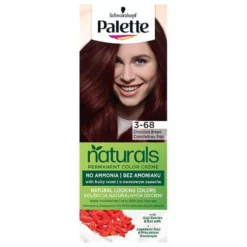 Palette Permanent Naturals Color Creme farba do włosów trwale koloryzująca 868/ 3-68 Czekoladowy Brąz