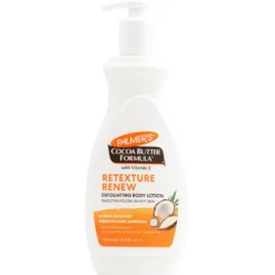 PALMER'S Retexture Renew Exfoliating Body Lotion peelingujący balsam do ciała 400ml
