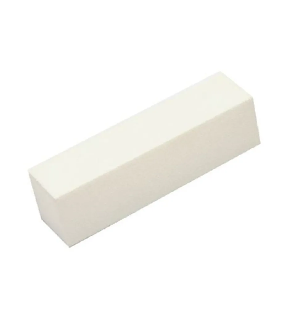 Peggy Sage Pack Of 10 White Sanding Nail Blocks komplet bloków polerskich do paznokci biały 10szt