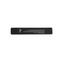 Peggy Sage 2-Way Nail File Coarse pilnik do paznokci prostokątny dwustronny 100/180 czarny 1szt