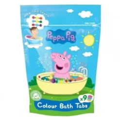 Peppa Pig Barwinki koloryzujące do kąpieli 144g