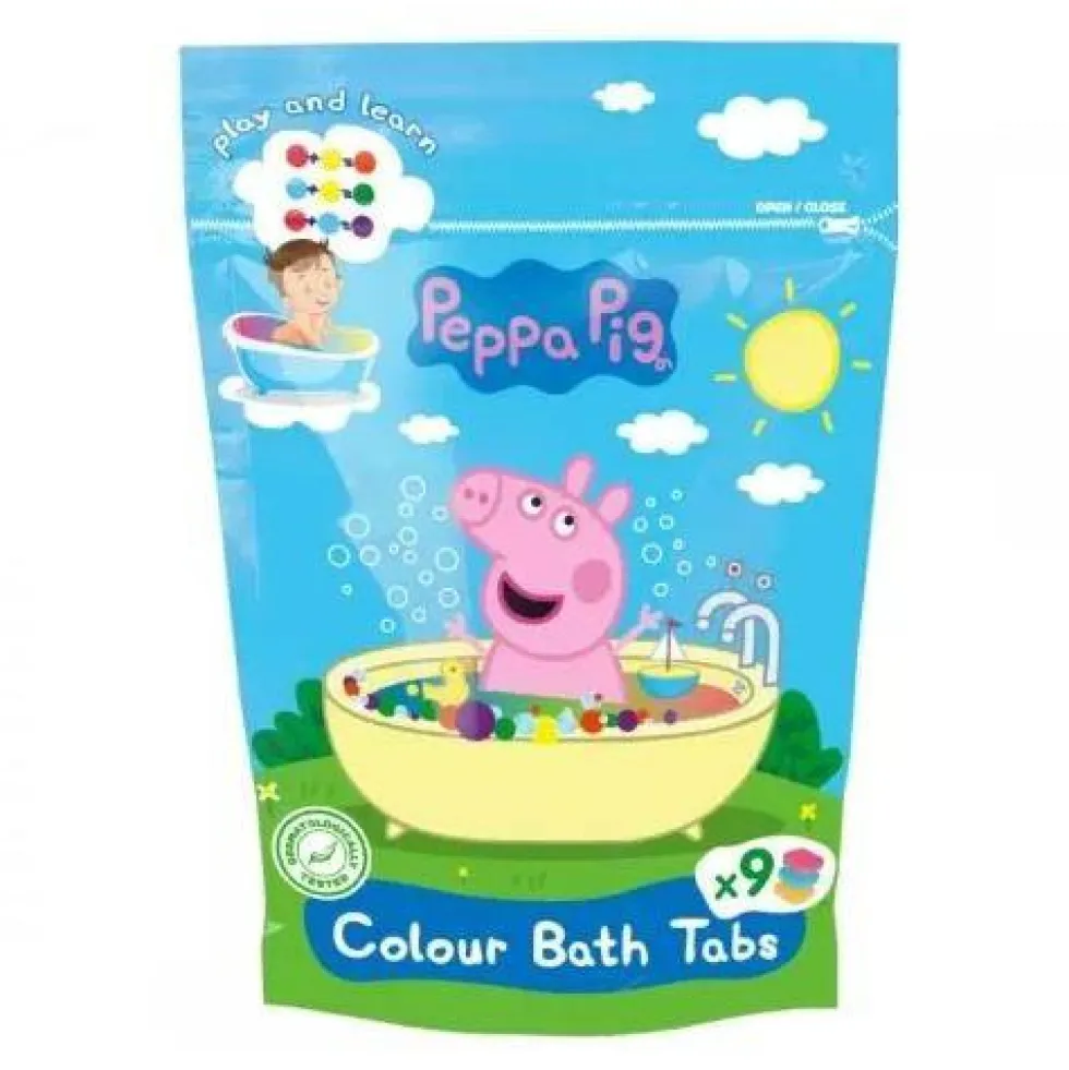 Peppa Pig Barwinki koloryzujące do kąpieli 144g