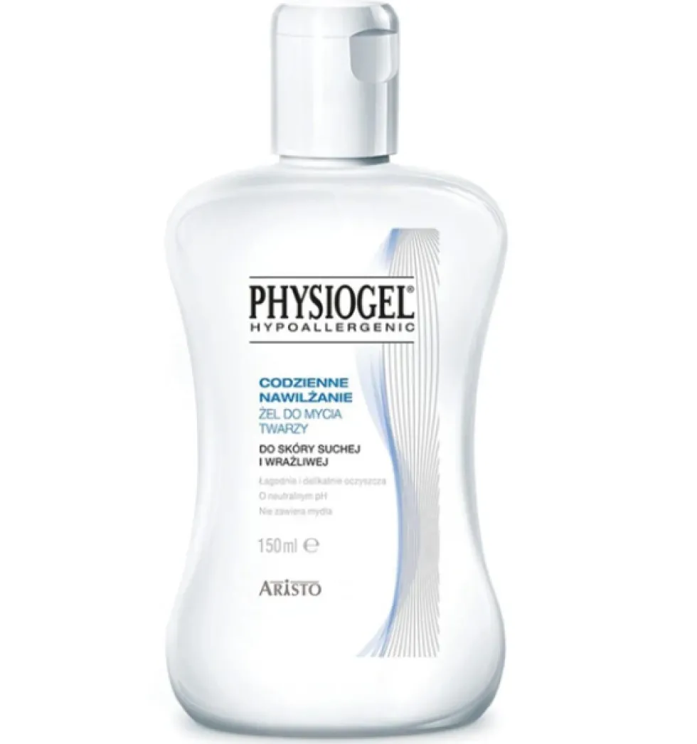 Physiogel Codzienne Nawilżanie żel do mycia twarzy do skóry suchej i wrażliwej 150ml