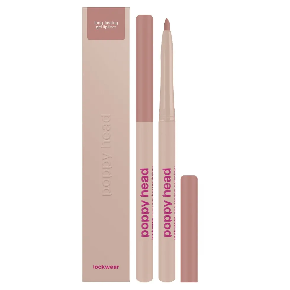 Poppy Head Lockwear długotrwała żelowa konturówka do ust 02 Blush Hour 0.6g