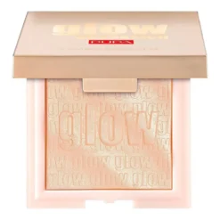 Pupa Milano Glow Obsession Compact Highlighter rozświetlacz w kompakcie 100 Light Gold 6g
