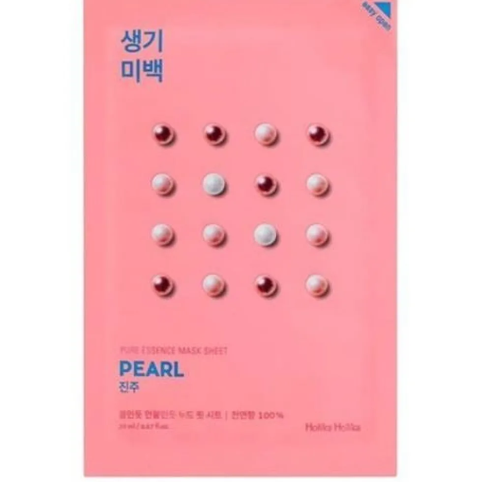 Pure Essence Mask Sheet Pearl rozświetlająca maseczka z ekstrakrem z perły 20ml