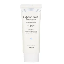 PURITO Seoul Daily Soft Touch Sunscreen SPF50+ PA++++ krem przeciwsłoneczny z ceramidami 60ml