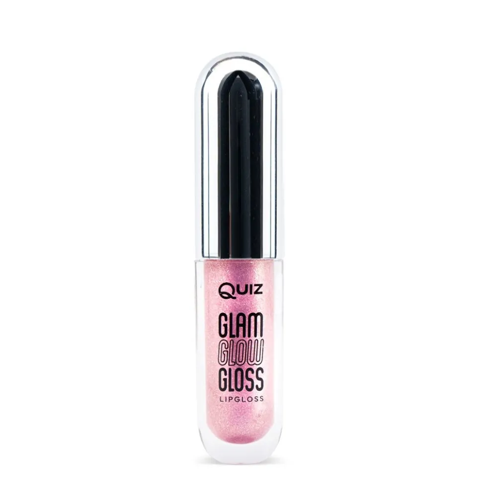 Quiz Cosmetics Glam Glow Gloss Lipgloss metaliczny błyszczyk z olejem rycynowym i witaminą E N°11 2.5ml