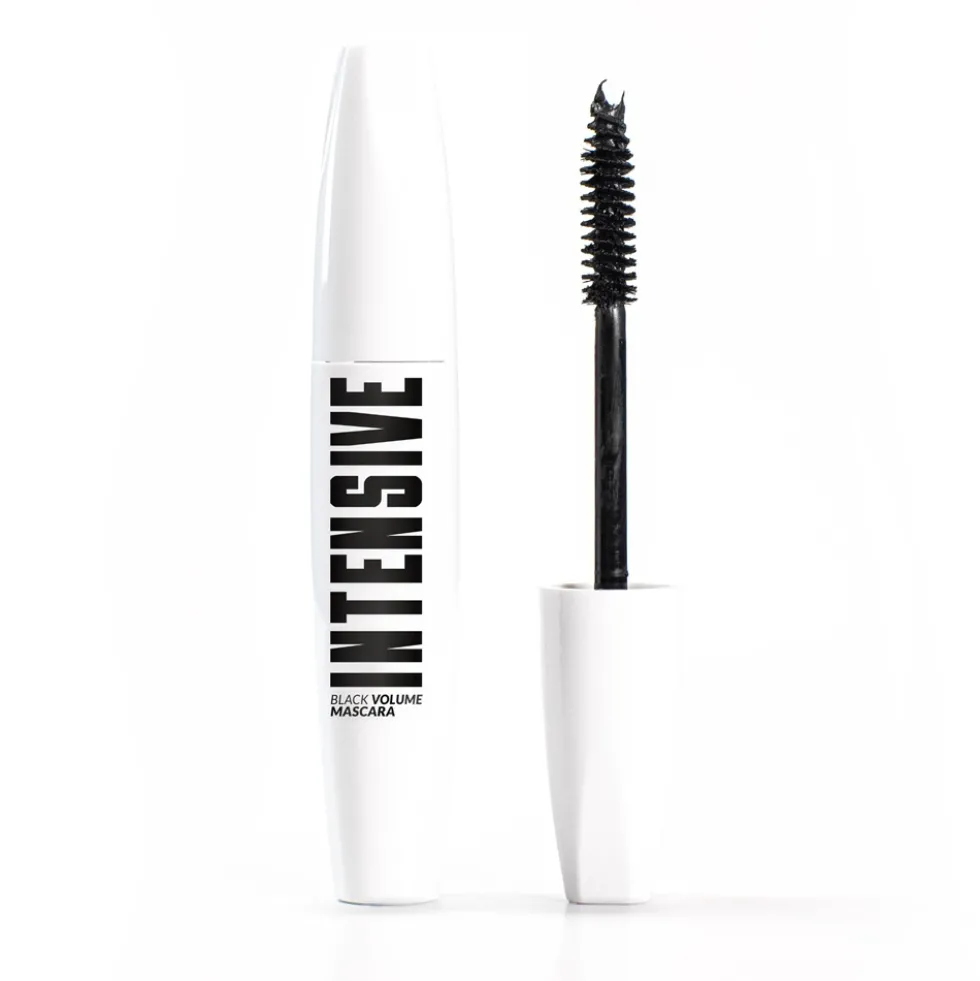 Quiz Cosmetics Intensive Black Volume Mascara intensywnie czarny podkręcający tusz do rzęs 8g