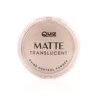 Quiz Cosmetics Matte Translucent Powder transparentny puder matujący N°01 10g