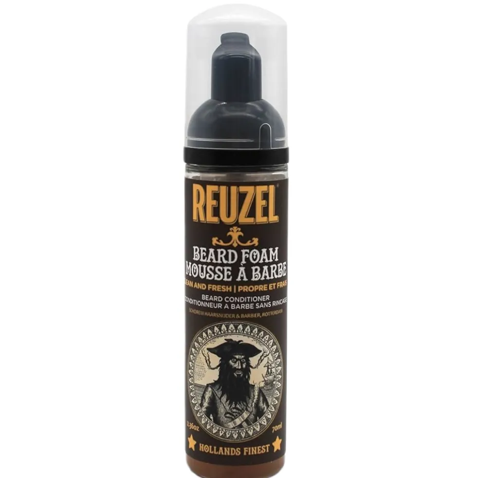 Reuzel Hollands Finest Beard Foam odżywka do brody bez spłukiwania 70ml