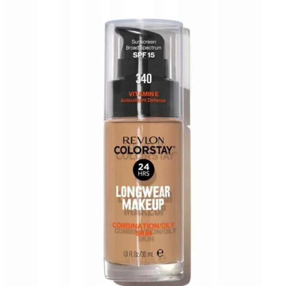 Revlon ColorStay Makeup for Combination/Oily Skin SPF15 podkład do cery mieszanej i tłustej 340 Early Tan 30ml