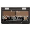 Rimmel Brow This Way Brow Sculpting Kit zestaw do konturowania brwi 002 Medium Brown 1.3g