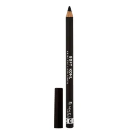 Rimmel Soft Kohl Kajal Eye Liner Pencil kredka do oczu 061 Jet Black 1.2g