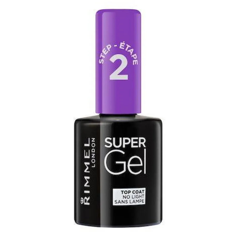 Rimmel Super Gel Top Coat żelowy lakier do paznokci Top Coat 12ml