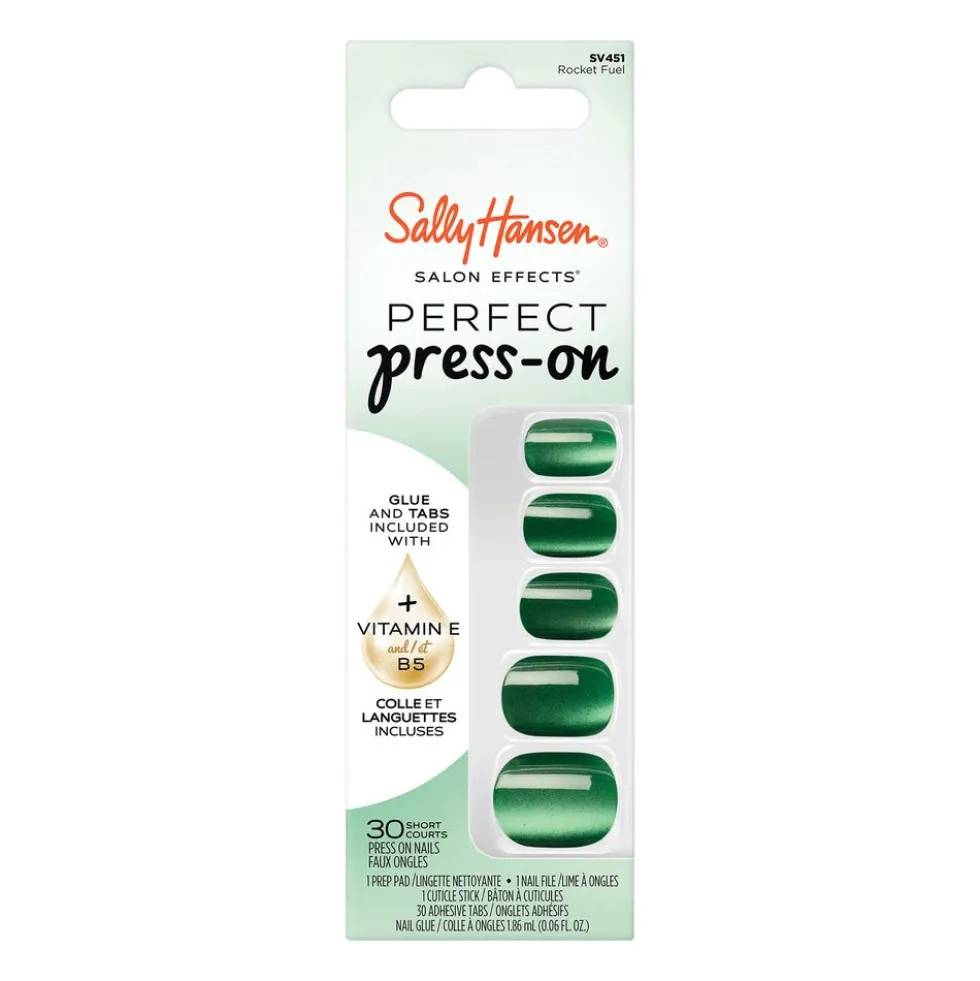 Sally Hansen Salon Effects sztuczne paznokcie 451 Rocket Fuel 30szt