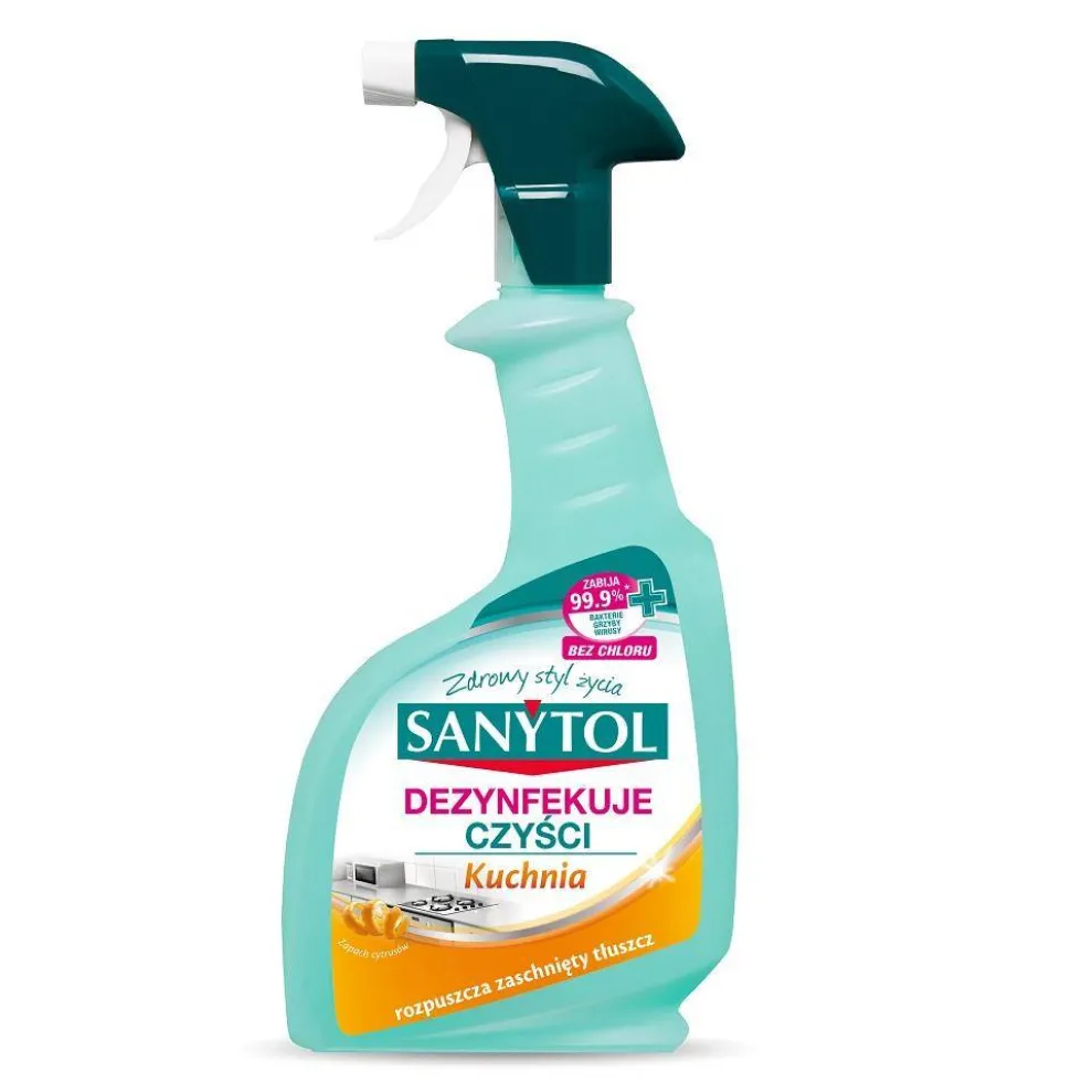 SANYTOL Spray do kuchni o zapachu cytrusów 500ml
