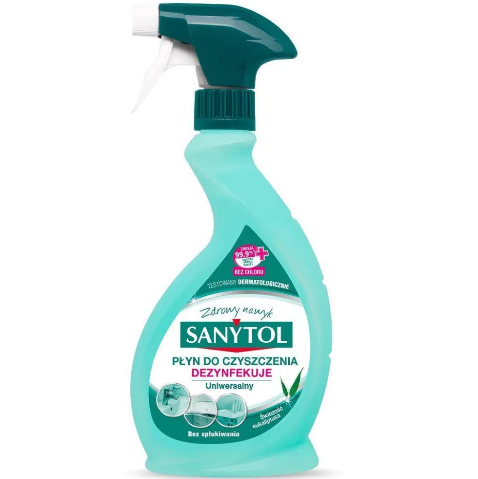 SANYTOL Spray uniwersalny o zapachu eukaliptusa 500ml