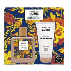 Saphir Botanic Bergamot zestaw woda toaletowa spray 100ml + mleczko do ciała 150ml