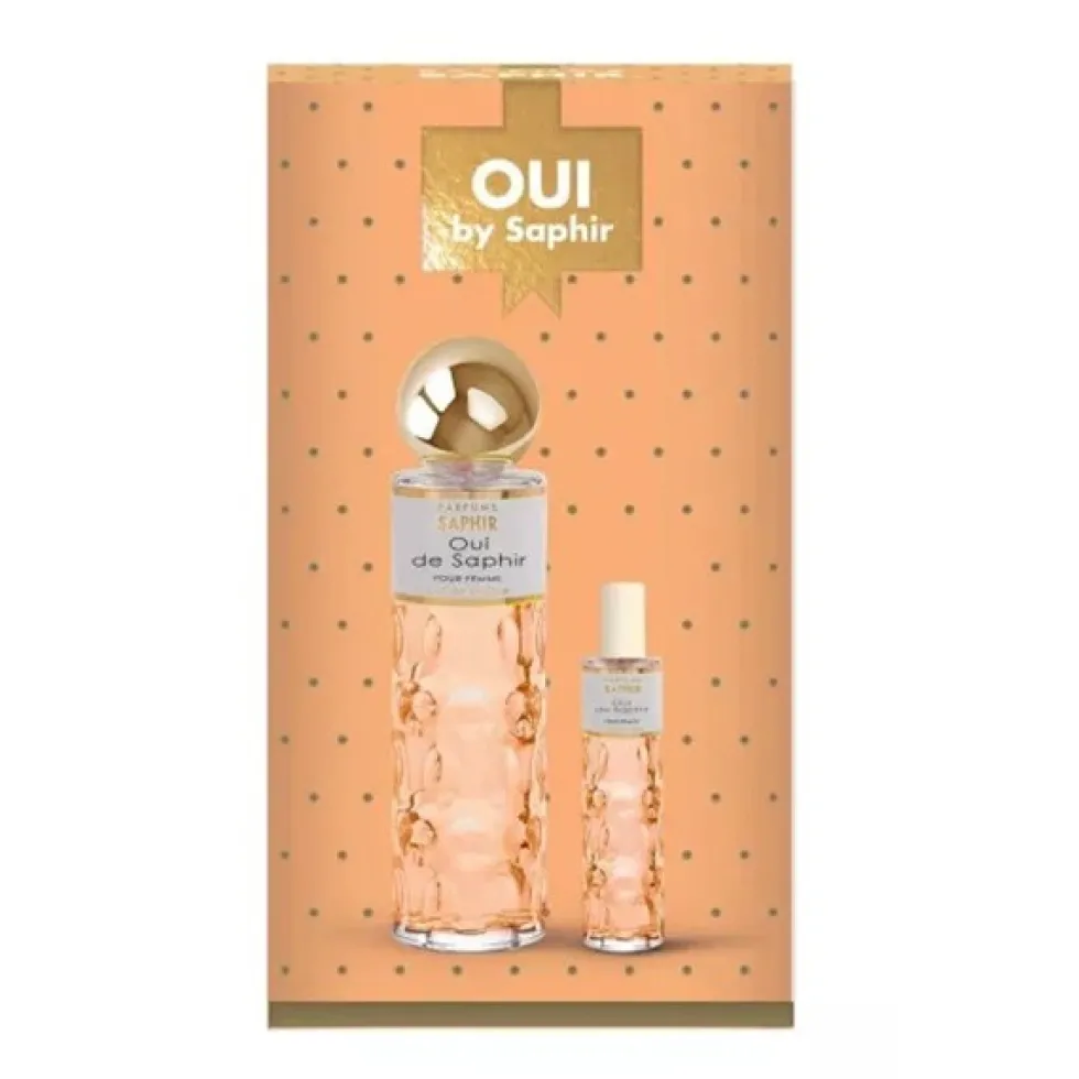 Saphir Oui de Saphir Pour Femme zestaw woda perfumowana spray 200ml + woda perfumowana spray 30ml