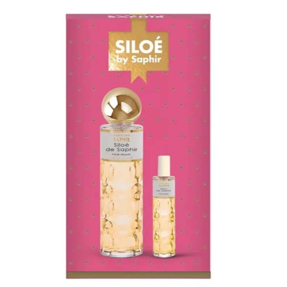 Saphir Siloe de Saphir Pour Femme zestaw woda perfumowana spray 200ml + woda perfumowana spray 30ml