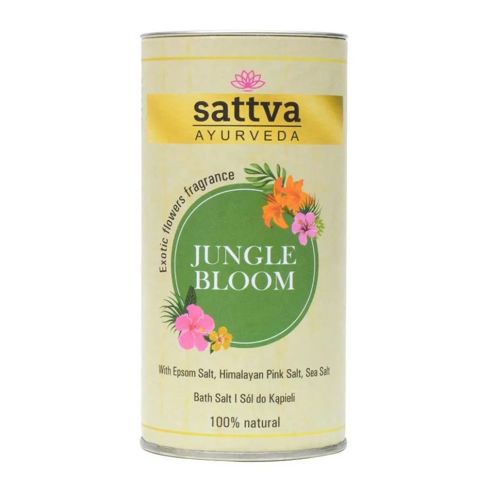Sattva Bath Salt sól do kąpieli Jungle Bloom 300g