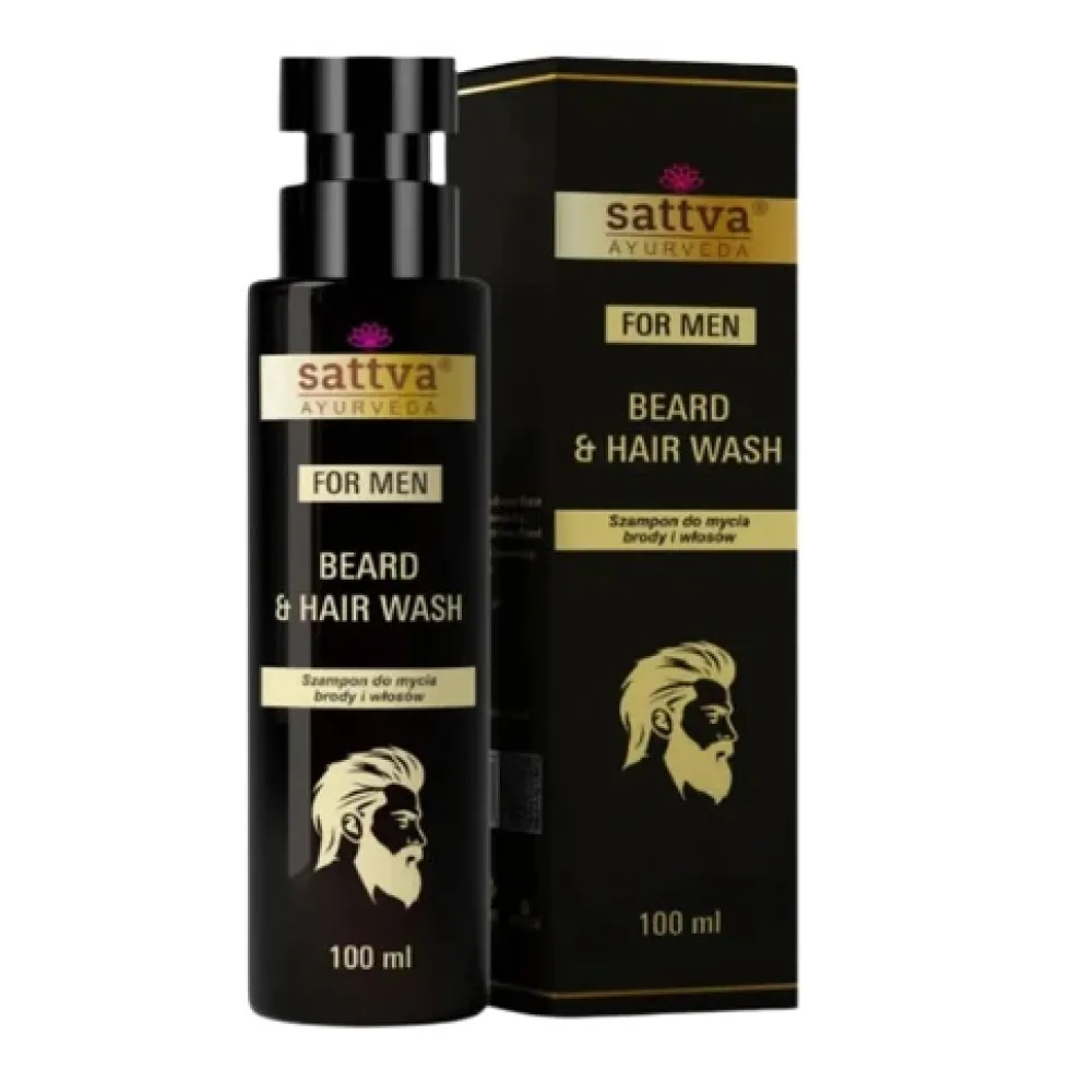 Sattva For Men szampon do brody i włosów 100ml