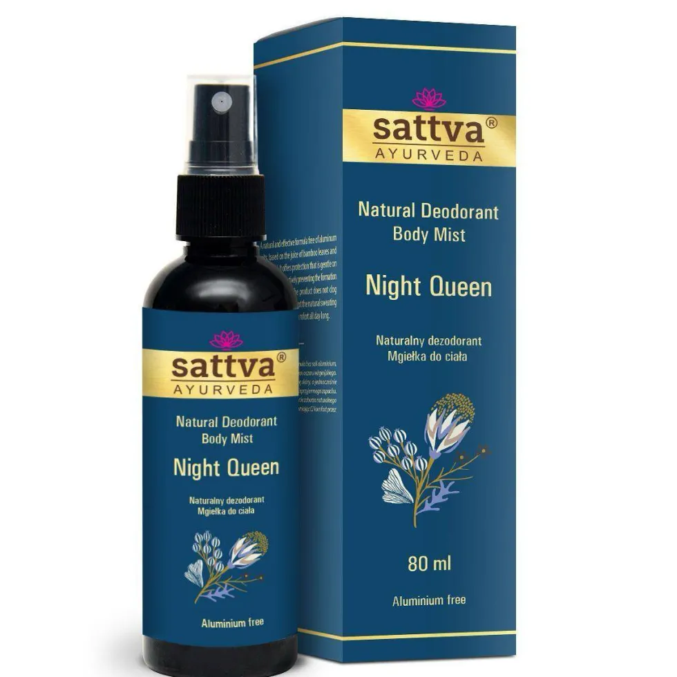 Sattva Natural Deodorant Body Mist naturalny dezodorant w formie mgiełki do ciała Opium 80ml