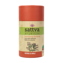 Sattva Natural Herbal Dye for Hair naturalna ziołowa farba do włosów Henna & Amla 150g
