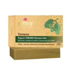 Sattva Organiczny szampon w kostce Tamanu 100g