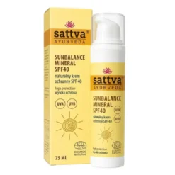 Sattva SunBalance Mineral naturalny krem ochronny SPF40 75ml