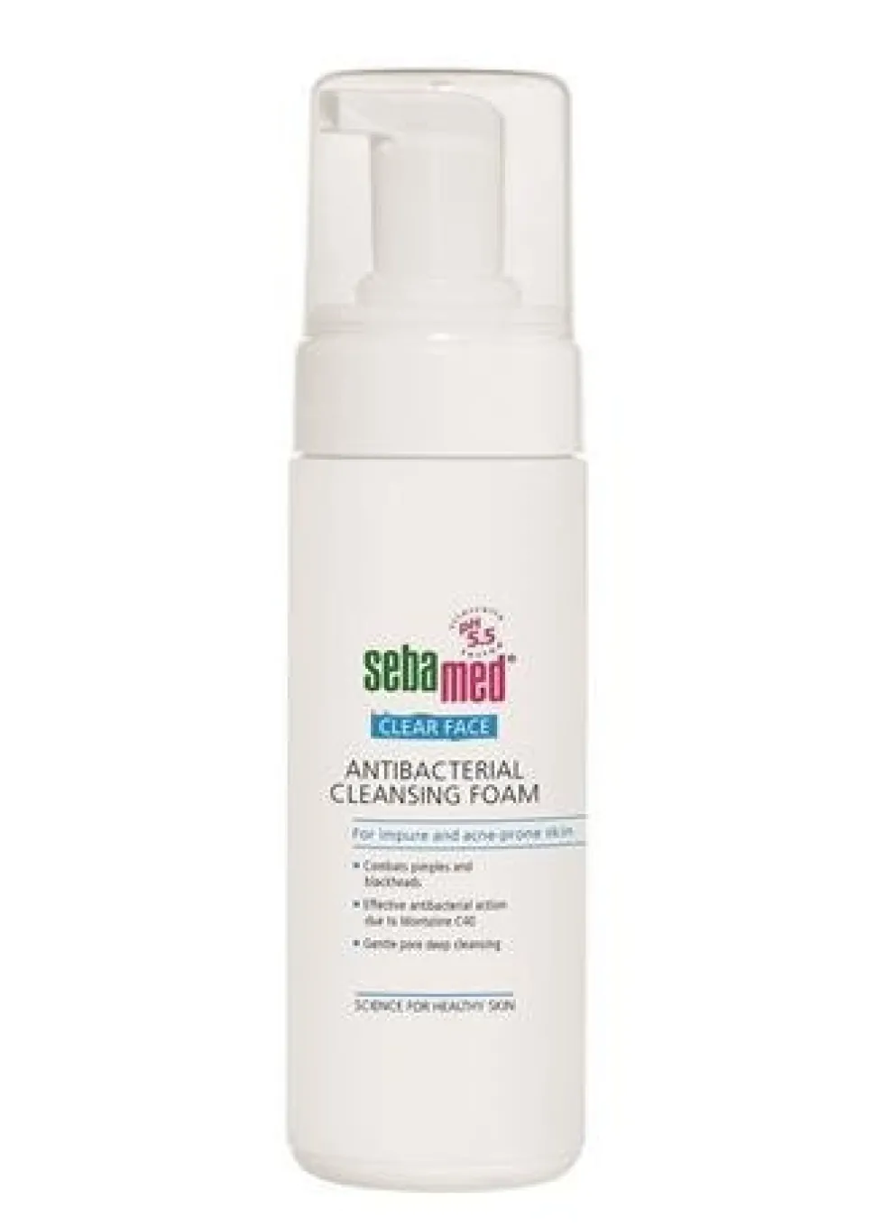 Sebamed Antibacterial Cleansing Foam oczyszczająca pianka do twarzy 150ml
